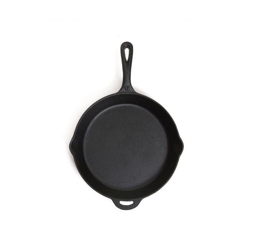 TIGAIE ADANCA ROTUNDA DIN FONTA CU MANER 30 cm CAMP CHEF CC-SK12