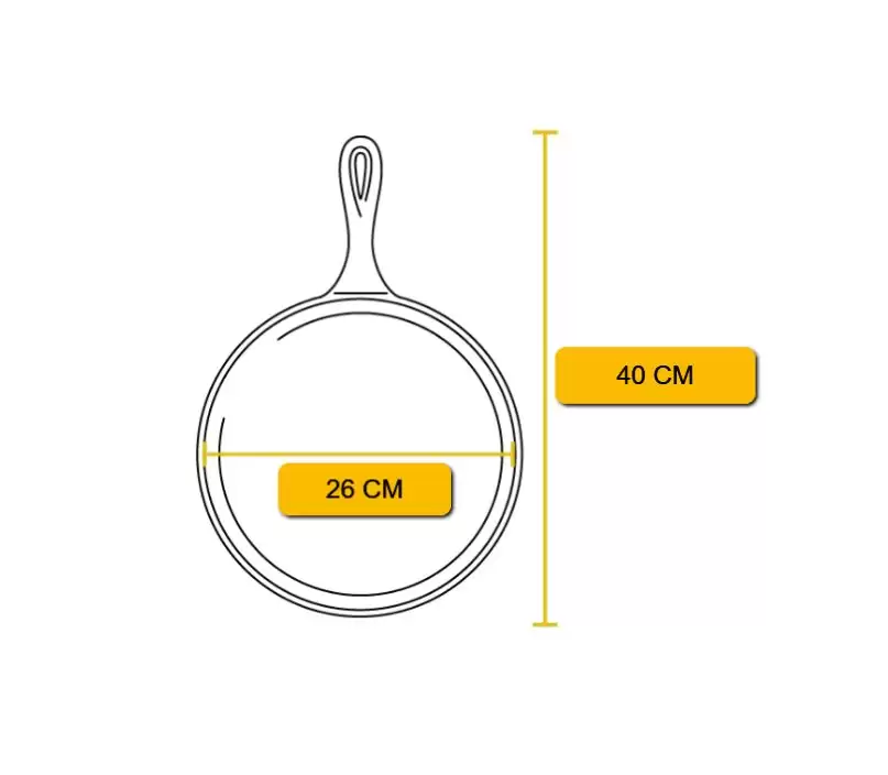 TIGAIE DIN FONTA PENTRU CLATITE 26 cm LODGE L-9OG3